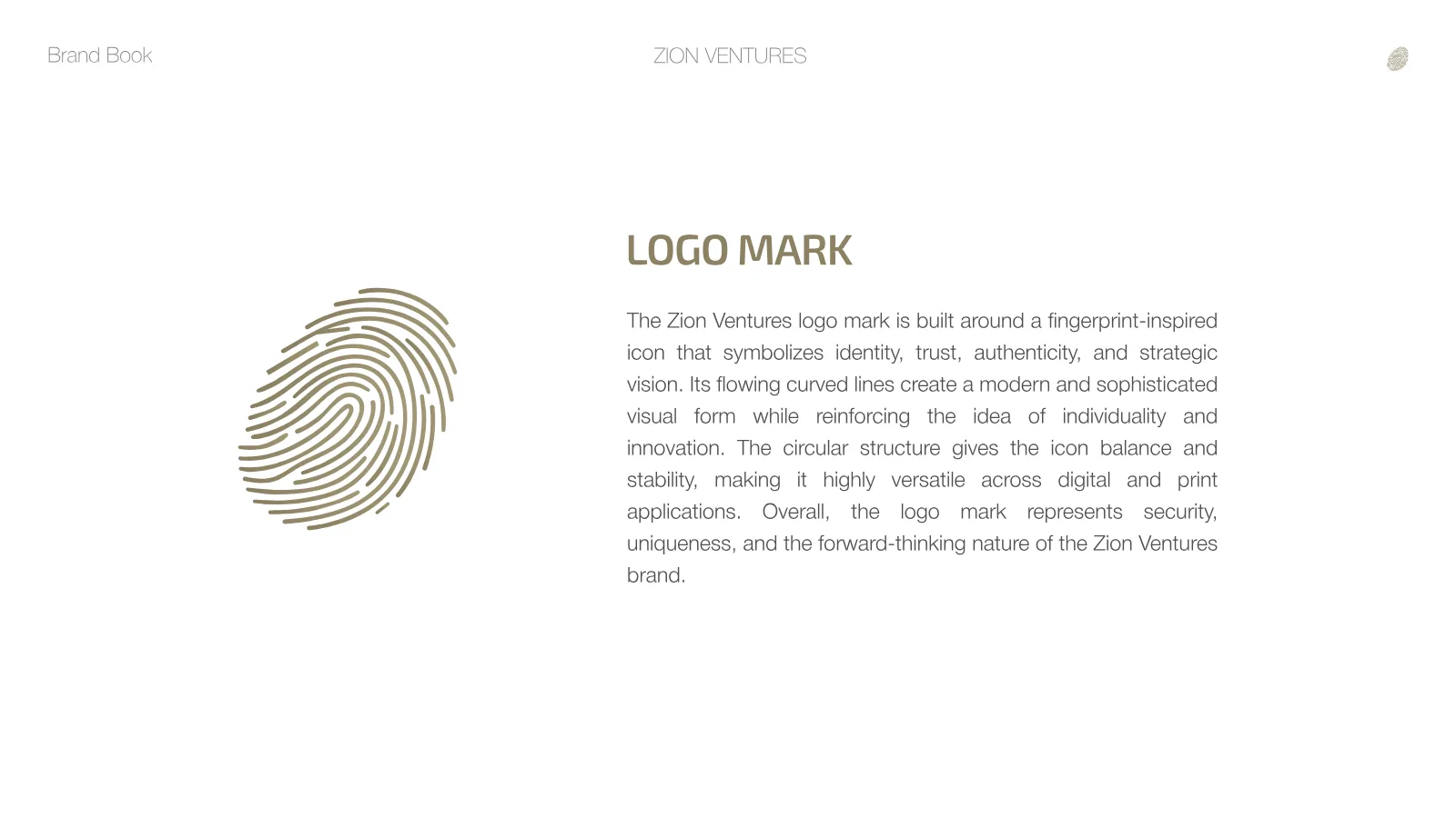 Zion Ventures Brand Guidelines presentation, page 14 of 34