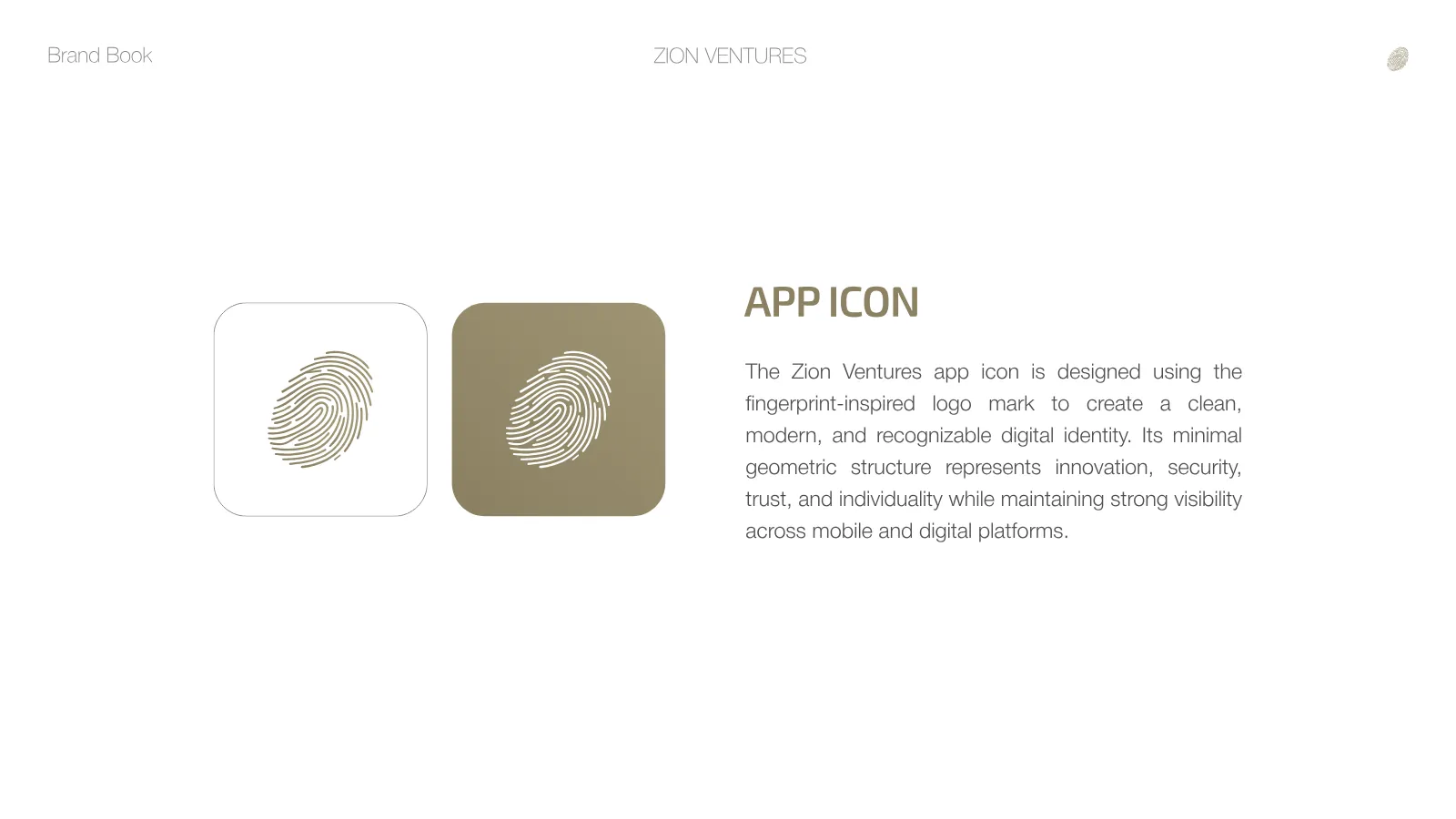 Zion Ventures Brand Guidelines presentation, page 19 of 34